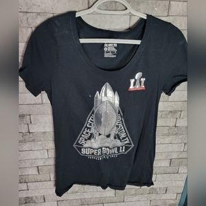 The Nike Tee Athletic‎ Cut Siper Bowl LI 51 Houston Texas Space City Ladies Tee